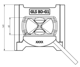 twist lock base fondazione laterale sinistra