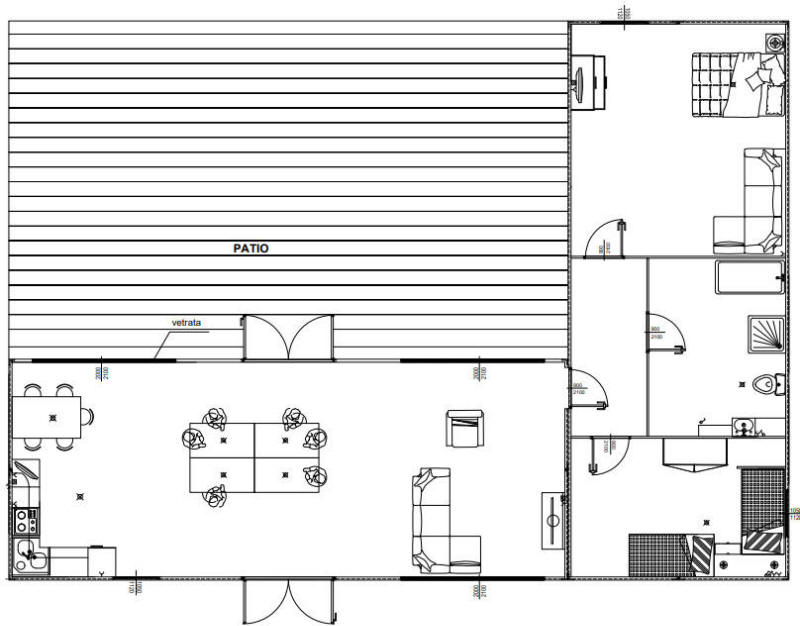 Casa Prefabbricata Cacanza Abitativa